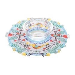 Honey Dish Plexiglass- Birds & Flowers