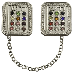 Nickel Hoshen Tallit Clips