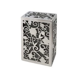 Tzedakah Box - Metal Cutout - Gray