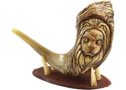 Engraved Lion Of Judah Ram Shofar