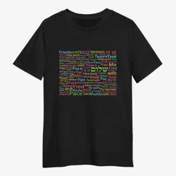 shalom typo colorfull